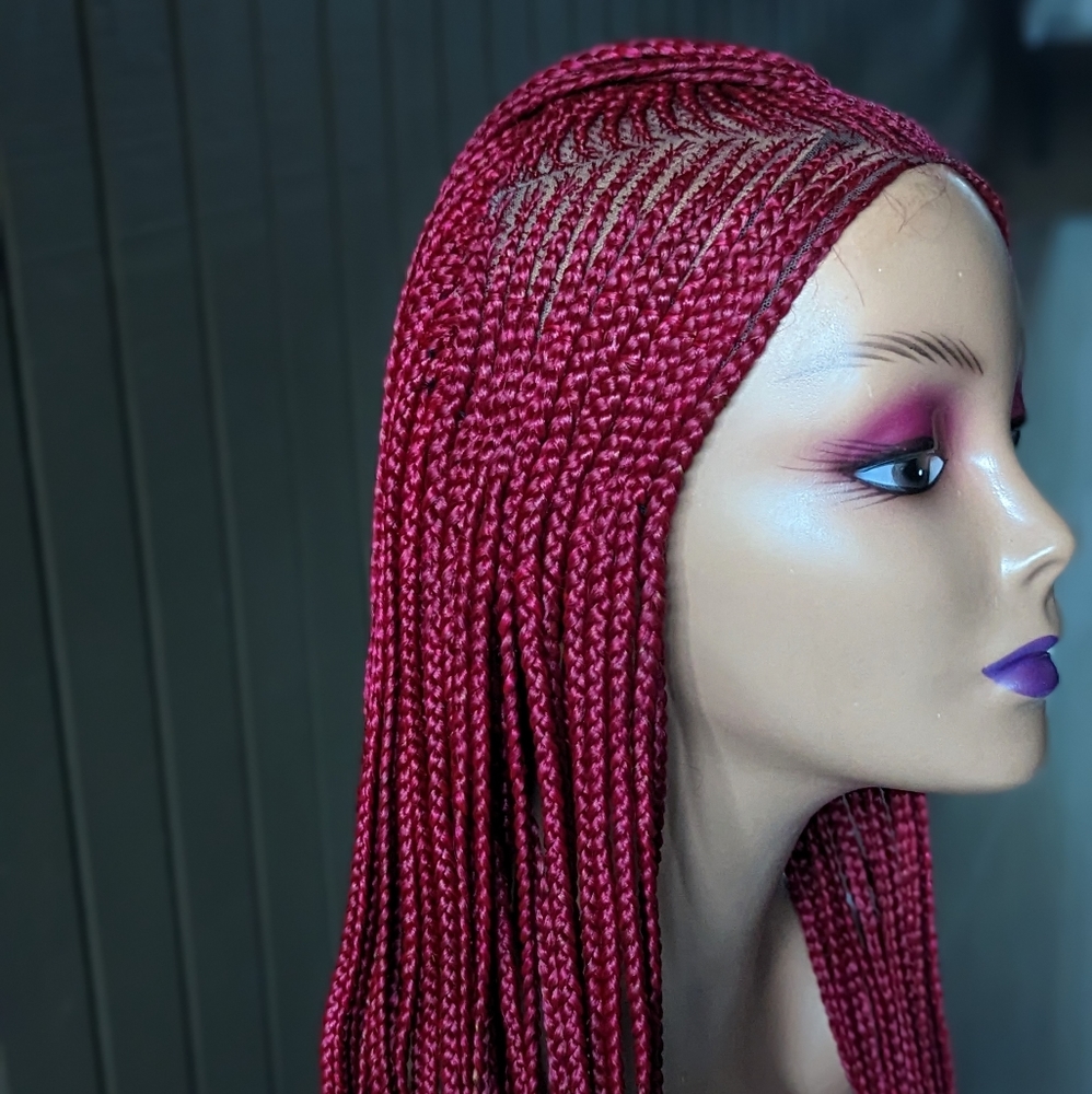 Full frontal lace wig